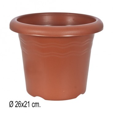 0203141 POT DE FLEURS TERRE CUITE 26CM. (24 PIECES)