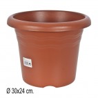 0203142 POT DE FLEURS TERRE CUITE 30CM. (24 PIECES)