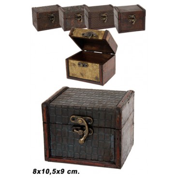 0209654 COFRE BOIS PET. (16884-2) (72 PIECES)