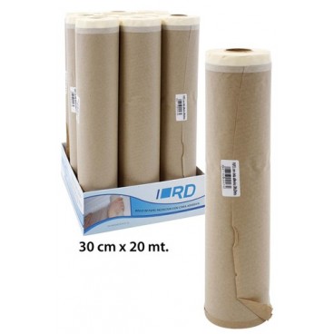 0255953 PAPIER AVEC BANDE PEINDRE 30CMX20MT (54 PIECES)