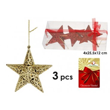 0259472 ETOILE DECORATION NOEL (72 PIECES)