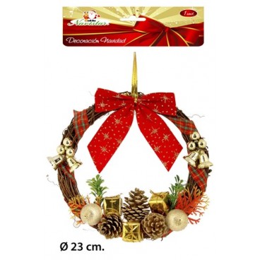 0259571 COURONNE DECORATION PORTE(30825) (48 PIECES)