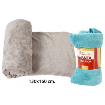0260312 COUVERTURE CORAIL FREEZE 130X160 (24 PIECES)