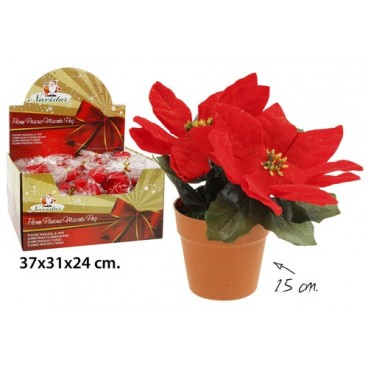 0261089 FLEURS PAQUES A/POT (48 PIECES)