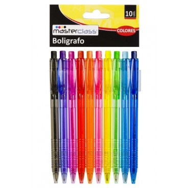 0265145 STYLOS 10PCS COL. (96 PIECES)