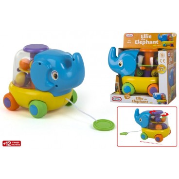 ÉLÉPHANT À TIRER +12 MOIS 2 ASS ( 6 PIECES)