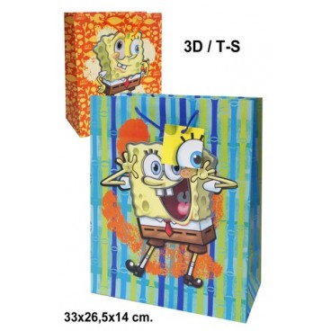 0267214 SAC CADEAU CARTON 3-D (96 PIECES)