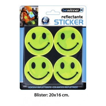 0267716 AUTOCOLLANTS R‚FL‚CHISSANT 4 PCS (96 PIECES)