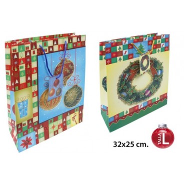 0267858 SAC CADEAU NOEL T/L (120 PIECES)