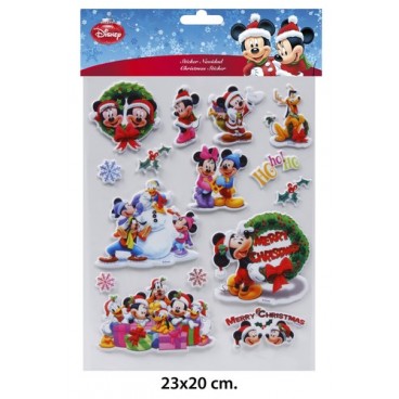 0267931 STICKER NOEL MICKEY & MINNIE (96 PIECES)