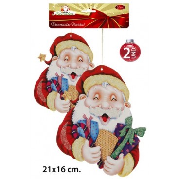 0268117 DECORATION NOEL 2 PCS (96 PIECES)