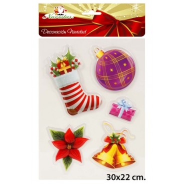 0268122 STICKER NOEL (120 PIECES)
