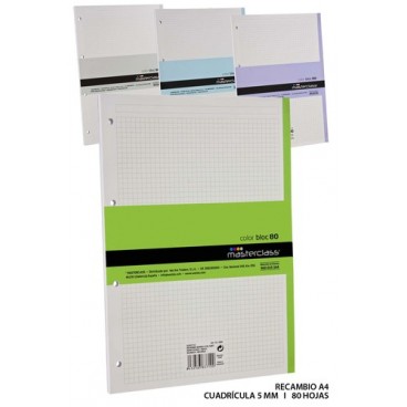 0268279 REMPLISSAGE C5 A4 80H 56GRM 4COL (30 PIECES)