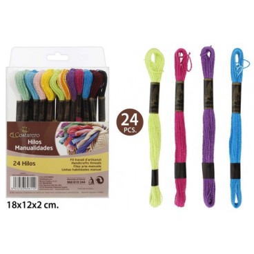 0269611 FIL TRAVAIL D'ARTISANAT (24 PIECES)