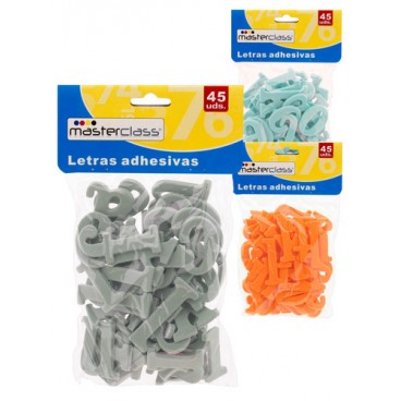 0272152 LETTRES ADHESIVES ENFANTS (96 PIECES)