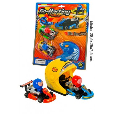 0272935 LANCEUR AVEC 2 MINI-VOITURES (48 PIECES)