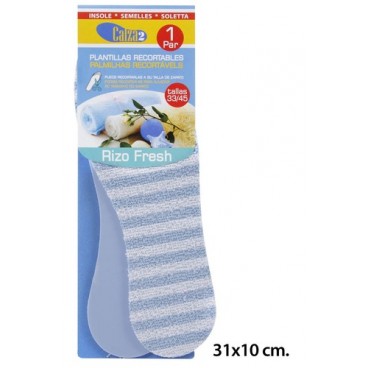 0285410 PLANTILLAS RIZO FRESH 1PAR CALZA2 (144 PIECES)