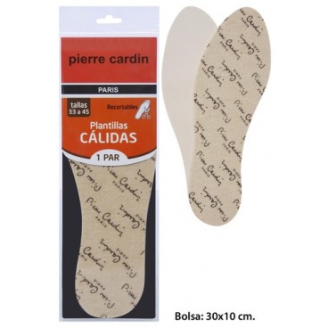 0285453 SEMELLE CHAUD PIERRE CARDIN 1 PAIRE (72 PIECES)