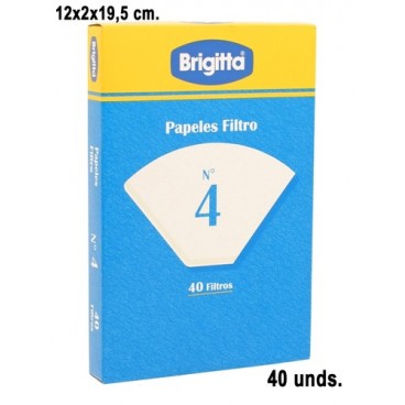 0711550 FILTRES A CAFE EN PAPIER (100 PIECES)