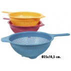 0716701 PASSOIRE AVEC MANCHE 23CM.ASSO. (96 PIECES)