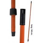 0791143 MANCHE B.FRANGE ROUGE 140CM (12 PIECES)