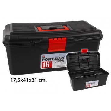 0794431 BOITE A OUTILS +PLATEAU 16´´ (12 PIECES)