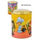 1011514 TIRELIRE ENFANT COUVERCLE OR (20 PIECES)