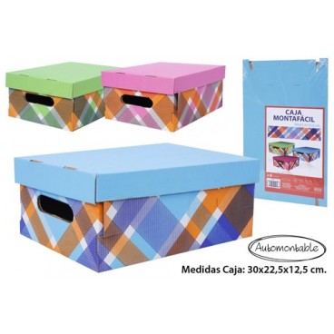 2000079 BOITE USAGE MUL.CARRE(30X22.5X12.5) (96 PIECES)