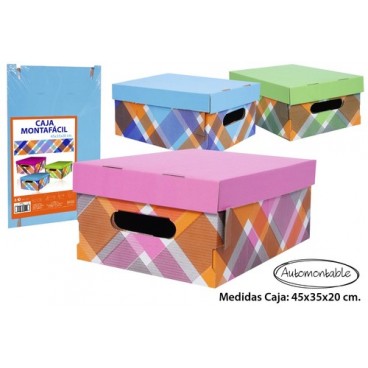 2000081 BOITE USAGE MUL.CARRE (45X35X20) (36 PIECES)