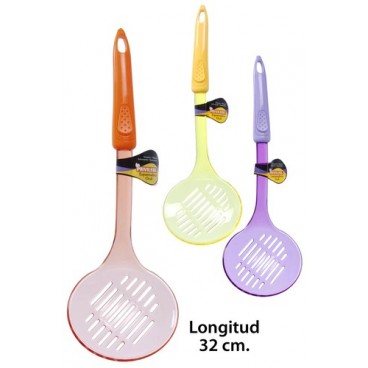 2000283 ECUMOIRE OVALE PLASTIQUE (48 PIECES)