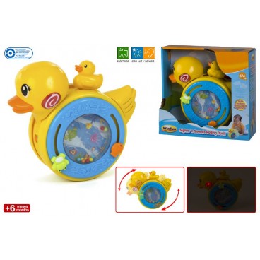 PETIT CANARD LUMIÈRE ET SON +6 MOIS ( 6 PIECES)