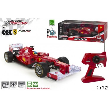 VOITURE R/C 1:12 FERRARI F2012 ( 6 PIECES)