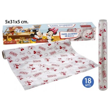 2000364 PAPIER D'ALUMINIUM 18MTS MICKEY (24 PIECES)