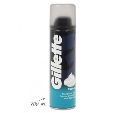 2000469 MOUSSE GILLETTE PEAU SENSIBLE (6 PIECES)