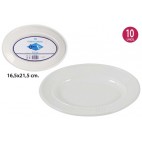 2000522 PLAT 21.5 CM 10 UNDS (80 PIECES)
